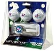 Fresno State Bulldogs 3 Golf Ball Gift Pack w/ Kool Tool - NCAA College Athletics