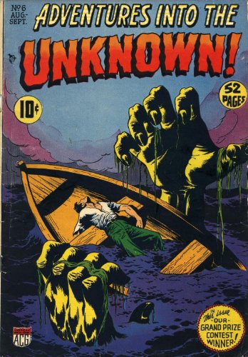 Adventures into the Unknown - 6 cover