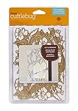 Cuttlebug Cricut Cut and Emboss Dies, 5 by 7-Inch, Flower Bramble