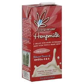 Living Harvest Hemp Milk, Original, 32-Ounce (Pack of 12)