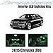 XtremeVision Chrysler 300/300C 2015+ (10 Pieces) Green Premium Interior LED Kit Package + Installation Tool