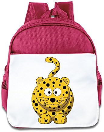 School Bag Cartonn Animal Funny Leopard Children Backpacks Cute Pink Bags