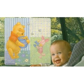 Winnie the Pooh Car Window Sun Screen 15" x 15"