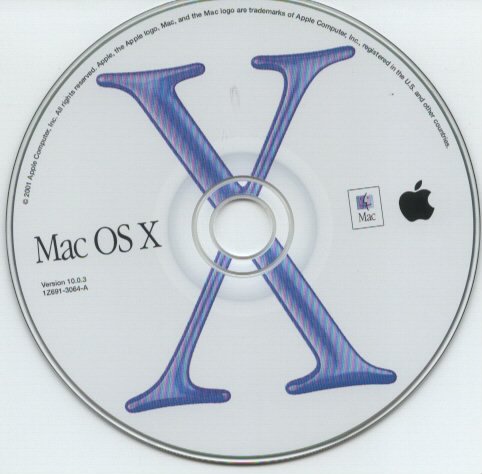 Mac OS 10.0.3 CD