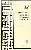 Christianity and due process of law
