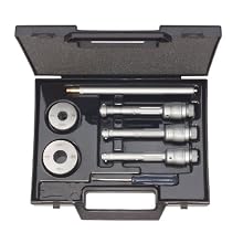Brown & Sharpe 00880400 Intrimik Analog Inside Micrometer Set, 0.5-0.8" Range, 0.0002" Graduation, +/-0.00016" Accuracy (6 Piece Set)