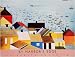 Elizabeth Horowitz (By Harbor's Edge) Framed Art Poster Print - 30" X 35"