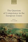 The question of competence in the European Union