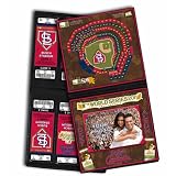 MLB St. Louis Cardinals 2011 World Series Ticket Album with Photo Cover