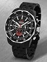 Vostok-Europe - N-1 Rocket Chronograph - Black IP Case and Bracelet w/ Black Dial