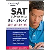 kaplan sat subject test us history 2010 2011 edition kaplan sat subject tests us history