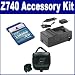 Kodak Z740 Digital Camera Accessory Kit includes: SDM-131 Charger, SDC-27 Case, KSD2GB Memory Card