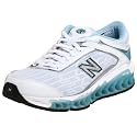 New Balance Women's WR1306 Running Shoe,White/Blue,9.5 B