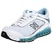 New Balance Women's WR1306 Running Shoe,White/Blue,9.5 B
