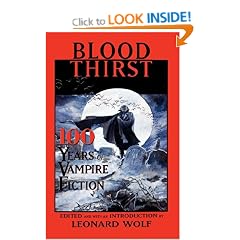 Blood Thirst: 100 Years of Vampire Fiction