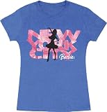 Barbie New York City Blue Jewel Youth Girls T-Shirt Tee