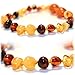Certified Baltic Amber 5.5 inch bracelet (mixed colors) - Anti-inflammatory