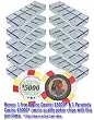 10 Acrylic Stackable 100-Chip Poker Chip Trays / Racks