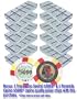 10 Acrylic Stackable 100-Chip Poker Chip Trays / Racks
