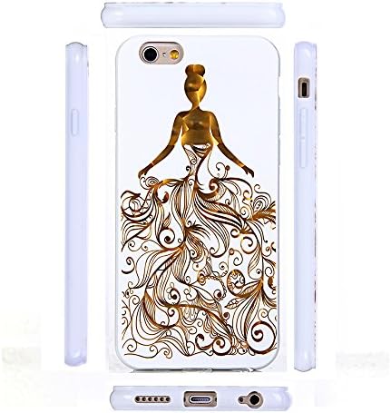 iPhone 6 Case,iPhone 6 Tpu Case,[XYX] Evening dress girl Graphic TPU Case Back Cover Protector Skin For Apple iPhone 6 (4.7 Inch) + cellphone mount