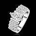 Hot Fashion Jewelry Silver Austrian Crystal Beautiful Finger Ring