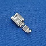 Kalevel&reg; Clip-on Narrow Zipper Sewing Machine Foot Sewing Machine Presser Feet for All Low Shank Snap-on Singer Brother Babylock Euro-pro Janome Kenmore White Juki New Home Simplicity Elna Husqvarna Janome Bernina