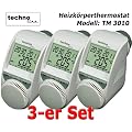 SET 3 x Heizk�rper Thermostat f�r Heimeier, Honeywell-Braukmann, Oventrop, Danfoss Ventile