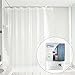 Shower Curtains, JamHoo Eco-friendly 12 Gauge 100% EVA Heavy Duty 3D Cube Semi-transparent Waterproof Bathroom Curtain - 72