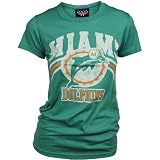 Miami Dolphins Women's Retro Vintage T-Shirt