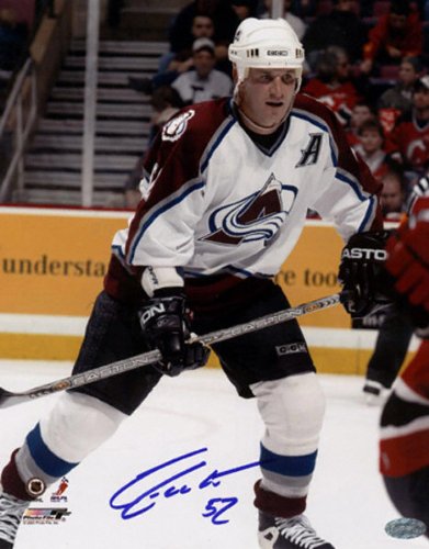 Buy Adam Foote Colorado Avalanche - Action2 - 8x10 Autographed Photograph by Mounted Memories