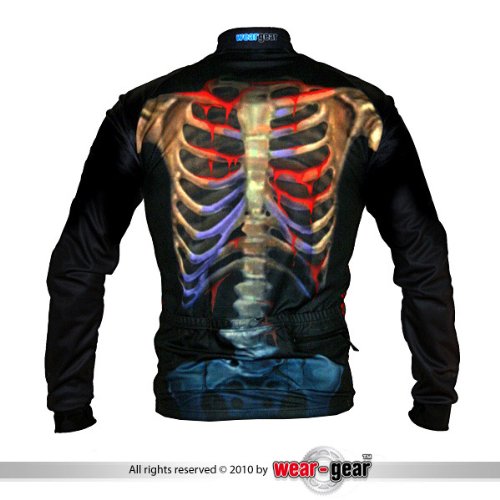 OH MY Bones long sleeved cycling jersey 04