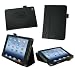 rooCASE Dual Station (Black) Folio Case Cover for Apple iPad Mini 7.9-Inch Tablet – New Version (Sleep / Wake Smart Cover Feature)