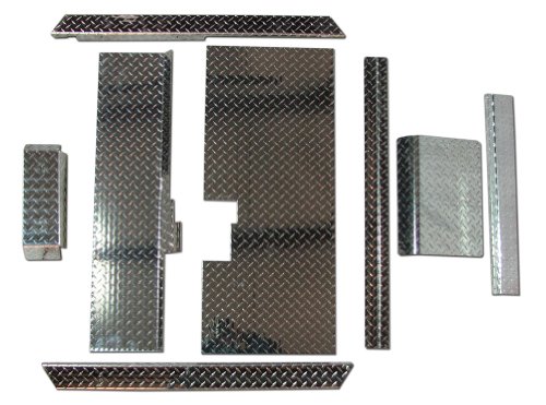 Club Car Golf Cart Diamond Plate Accessory Kit 
