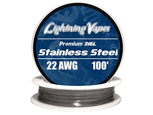 LV Stainless Steel 316L Wire 22 AWG - 100'