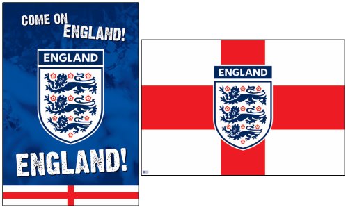 England Poster 2 Pack