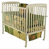 Dream On Me Bethany 2 in 1 Convertible Stationary Side Crib, White