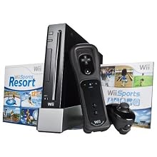 Wii Hardware Bundle - Black