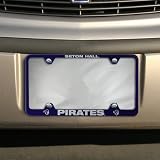 NCAA Seton Hall Pirates Purple Engraved License Plate Frame