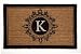 Imperial Monogram Coir Mat - K