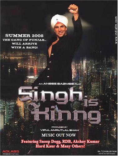 CD-Charts  Used : Singh Is Kinng