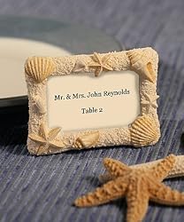 BEACH SEASHELLS placecard frames