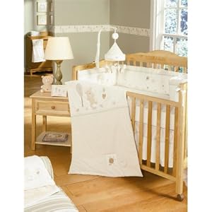 Natures Purest Organic 4 Piece Crib Set, Hug Me