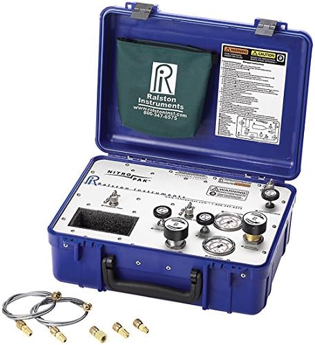 Ralston NPAK-1MBA-6-3 Pressure Source; 1/8"NPTM Gauge/1/4"NPTM Process
