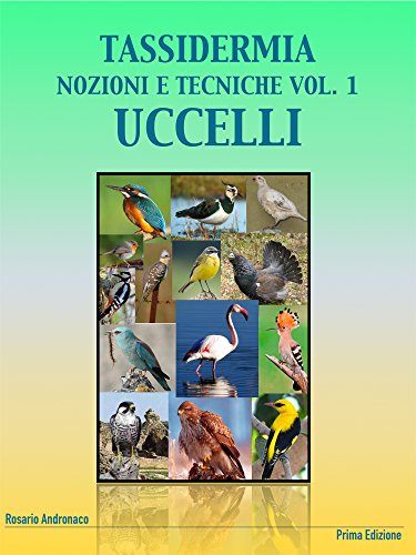 TASSIDERMIA: Nozioni e Tecniche Vol. 1 - Uccelli (Italian Edition)