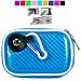 TPU Camera Case for Nikon Coolpix S220 L10 L2 S1 Coolpix S500 S710 + Screen Protector (Light Blue)