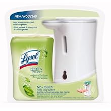 Lysol 67 8.5 Oz. Green Tea & Ginger Hand Soap System Cleansing (Case of 4)