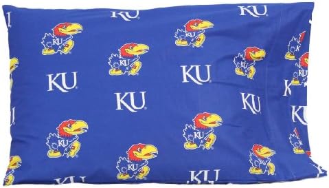 Kansas Jayhawks 20 x 30 Team Logo Pillow Case