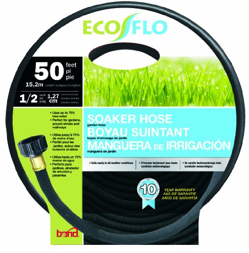 Bond 70280 Eco Flo 50-Feet by 1/2-Inch Soaker Garden Hose