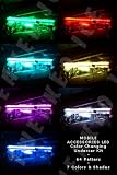 Multi Color Changing Led 4 Piece Underglow Underbody Lights Kit w/Wireless Remotes - FREE SHIPPING