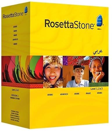 Rosetta Stone Version 3: Arabic Level 1, 2 and 3 Set with Audio Companion (Mac/PC CD)